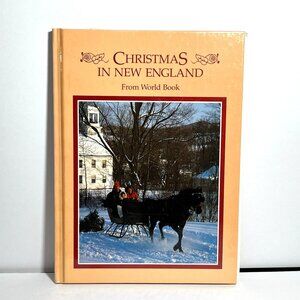 Christmas In New England Hardcover Book